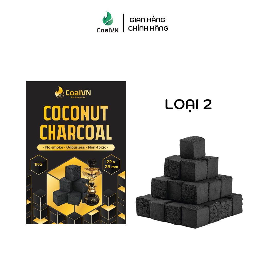 Than Dừa Khối Loại 2